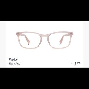 Warby Parker Welty in Rose Fog